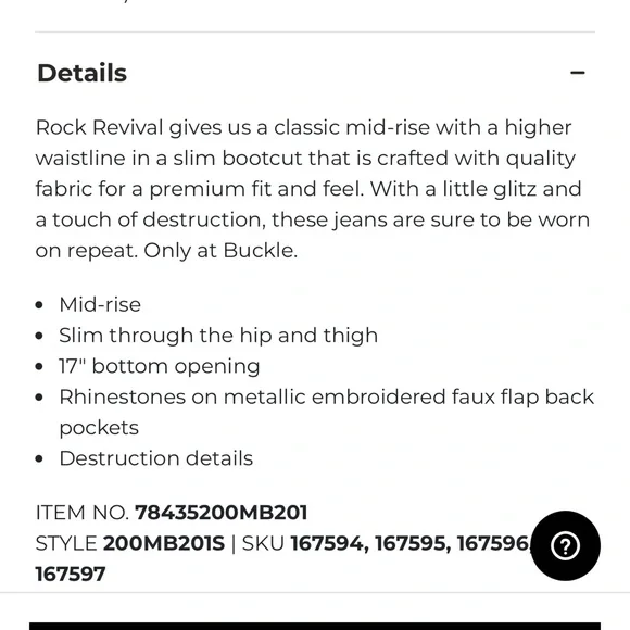 Rock Revival Neala size 25 mid-rise boot 31’’ long - Picture 6 of 9